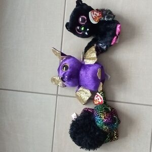 Ty Halloween Beanie Boos Trio